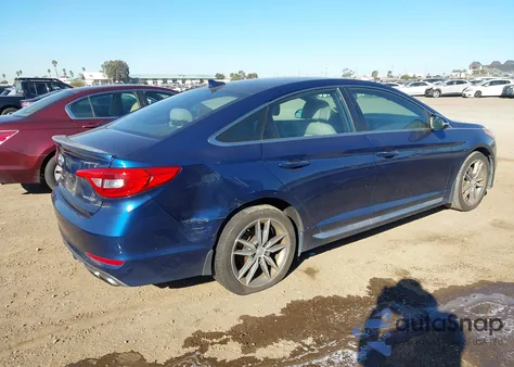 2017 Hyundai Sonata Sport 2.0T из США, поврежденный, VIN 5NPE34AB1HH510716